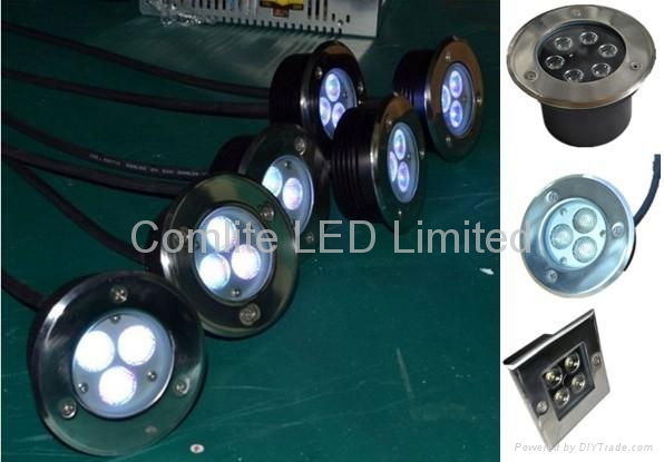 High power RGB LED Underground light 2