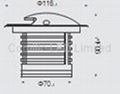 ip68 5W LED side inground wall light