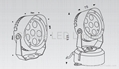 Ip65 6x2w High Power Led Landscape Spot Light 5