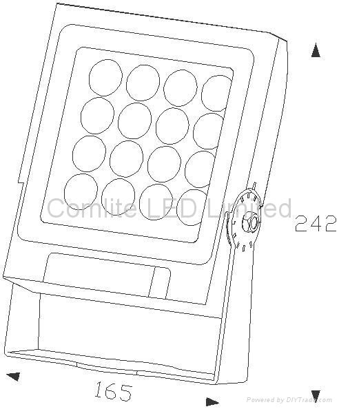 16x1.5w Rgb 3in1 High Power Led Spot Light 5