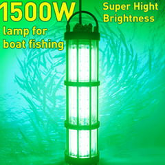 Attracting LED Fishing lights 1500W underwater light for sea fishing