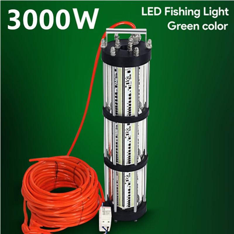 220V 3000W Underwater Deepsea LED Fishing Light 2