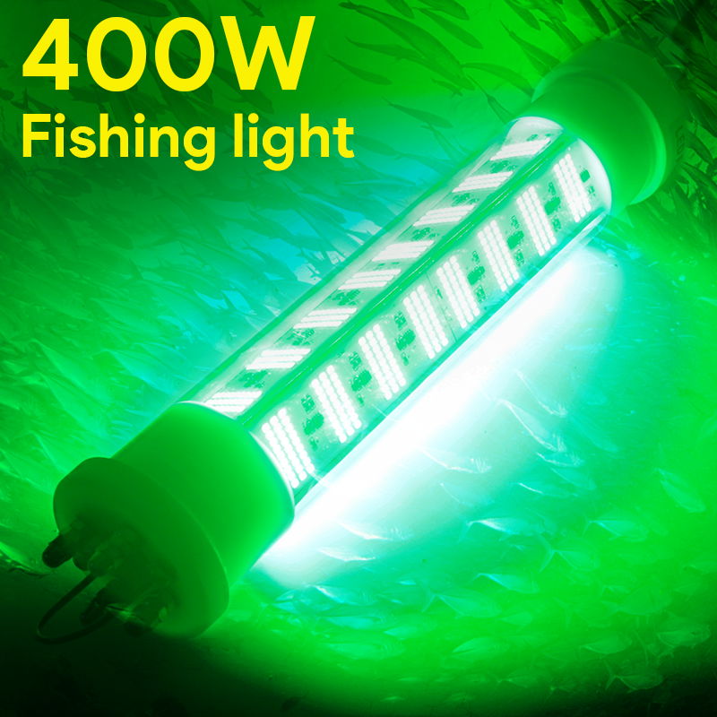 High Power 400W  Blue Color LED Underwater Fishing Diving Lights