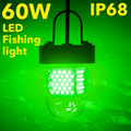 IP68 60W LED fishing lure light fishing