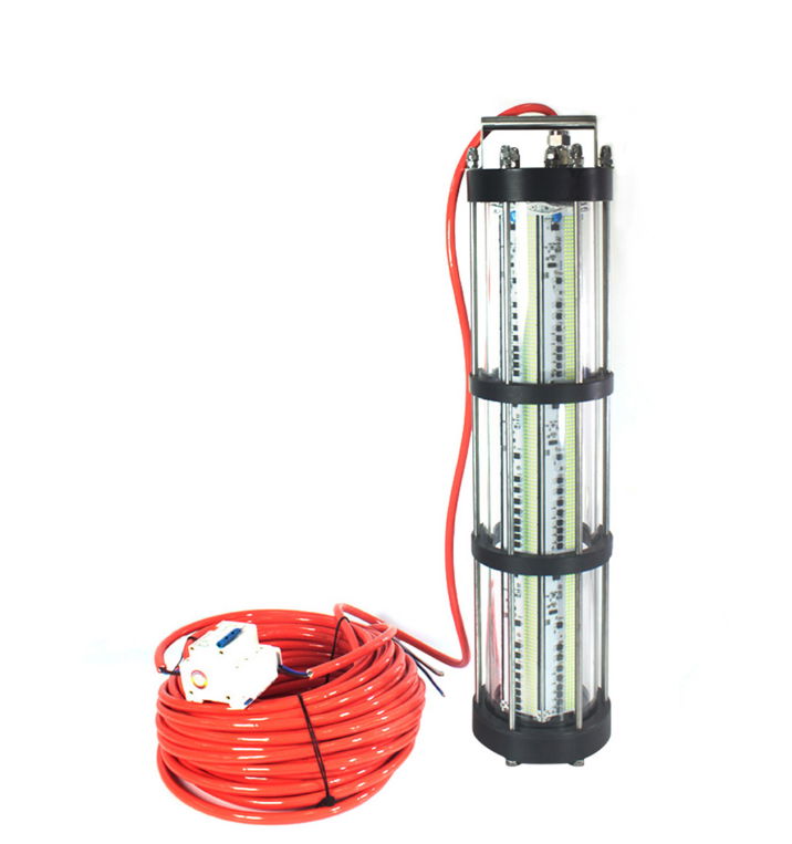 IP68 1000W 1500W underwater led fishing light green red attracting fish 2