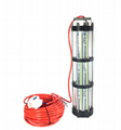 IP68 1000W 1500W underwater led fishing light green red attracting fish