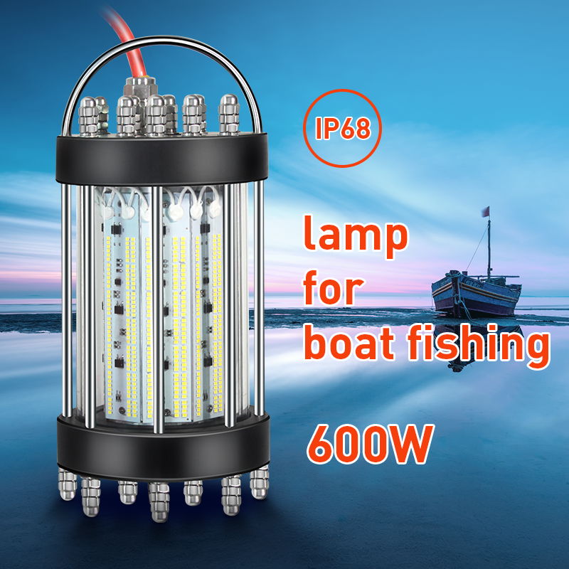 IP68 1000W 1500W underwater led fishing light green red attracting fish 4