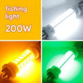 High Power 140W 200W 300W 400W 800W Underwater LED Green Fishing Light 5