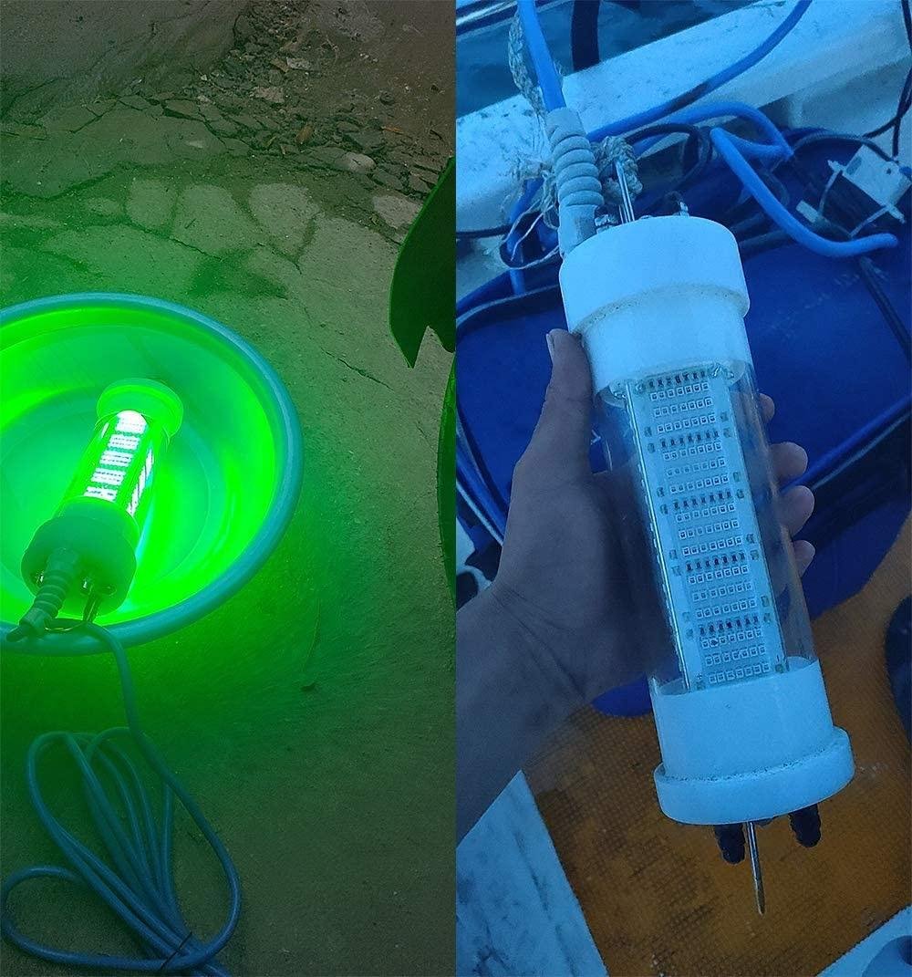 Underwater Fishing Light 12V-24V Lure Bait Finder Night Fishing Light for Shrimp 4