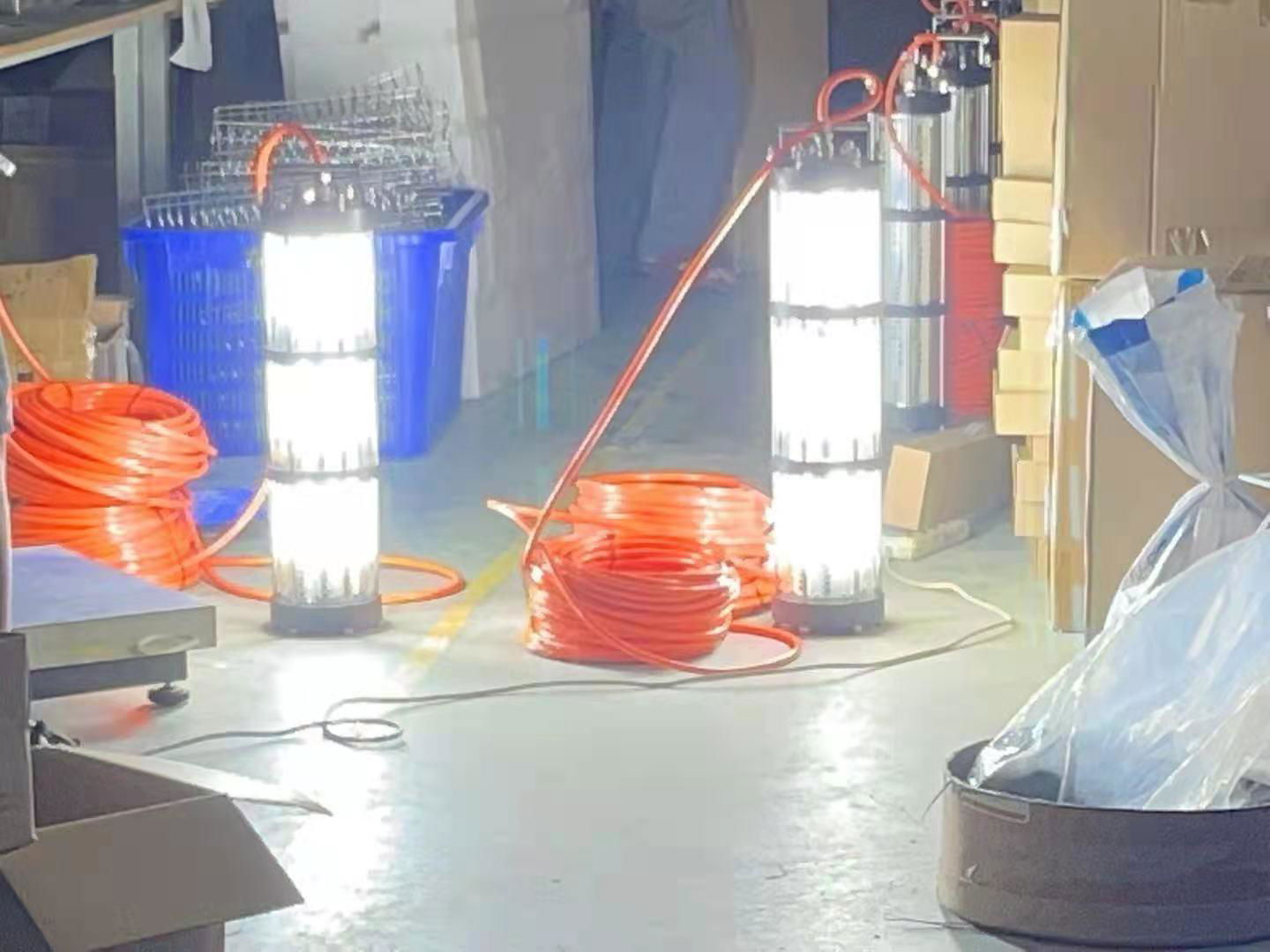 3000W Underwater Fishing Lure LED Lighting Fish attractor light 3