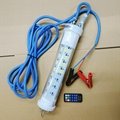500W 12V Dual Colors Underwater LED Fishing Light with Remote