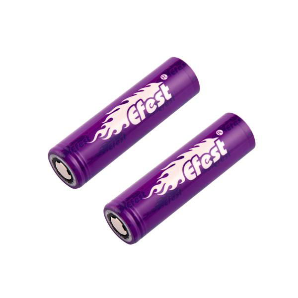Efest 18650 3000mah 35A purple original Efest IMR battery Efest35A battery 2