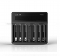  efest luc v6 lcd universal charger with AU/UK/US/EU adapter 1