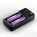 Efest luc v2/v4/v6 lcd charger with USB output as power bank 4