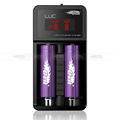 LCD display 18650 battery charger 2 slot portable charger 4