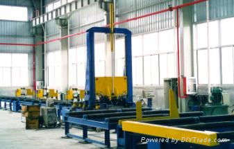 steel H beam auto-assembling machine