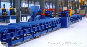 steel H beam straightening machine 4