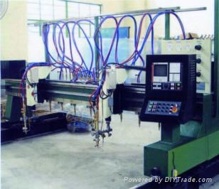 Steel H beam straight cutting machine 5