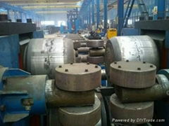 heavy steel straightening machine