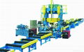 steel H beam integrated machine of assemly, welding and straightening