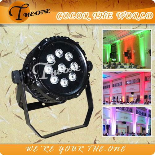 9* 5IN1 LED Waterproof Par light,DMX512 LED Stage,Line Array Light/Outdoor IP65 