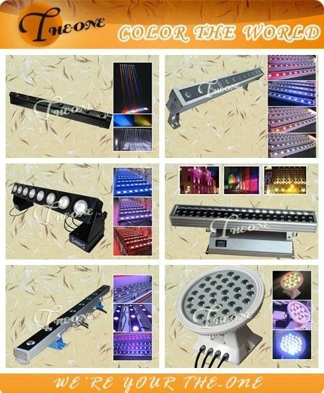 8pcsX17W RGBWA+UV 6in1 LED Wall Washer/Building Wash Lights 5