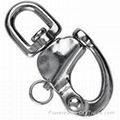 stainless steel  swivel snap shackles 