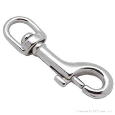 stainless steel swivel eye bolt snap