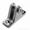 Stainless Steel Deck Hinge with Flat Base