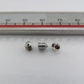 Hexagon socket set screws with cone