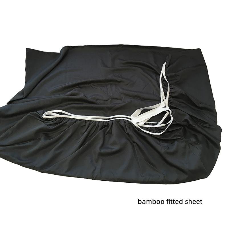 竹纤维四件套加工定做300TC枕套床单亚马逊热销床品 2