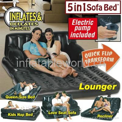 5-in-1 sofa bed