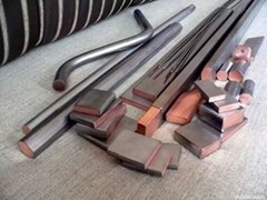 Titanium clad Copper bar