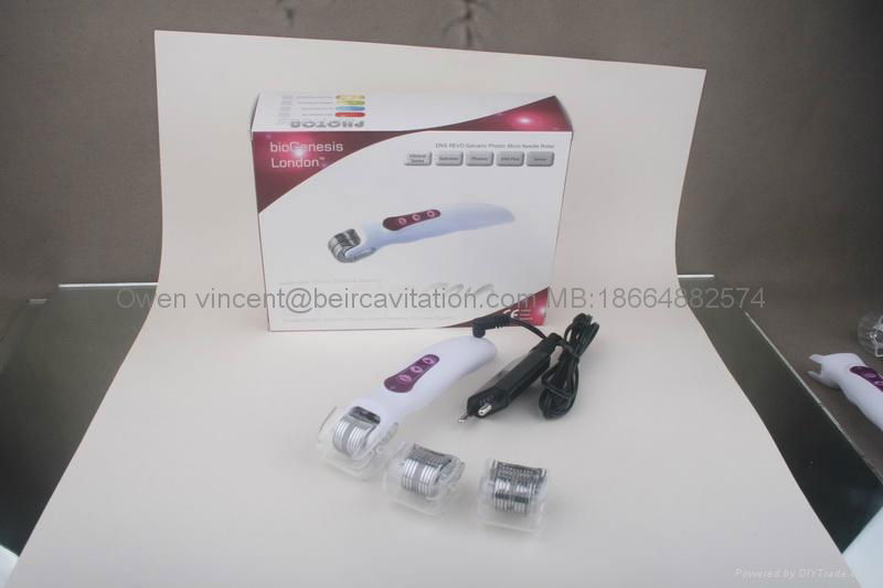 LED Microcurrent Vibrating Dermaroller Skin Care beauty instrument 4