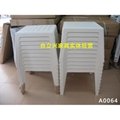 OUTDOOR PLASTIC SQUARE TABLE