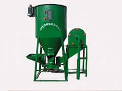 Animal feed stuff grinding and mixing machine