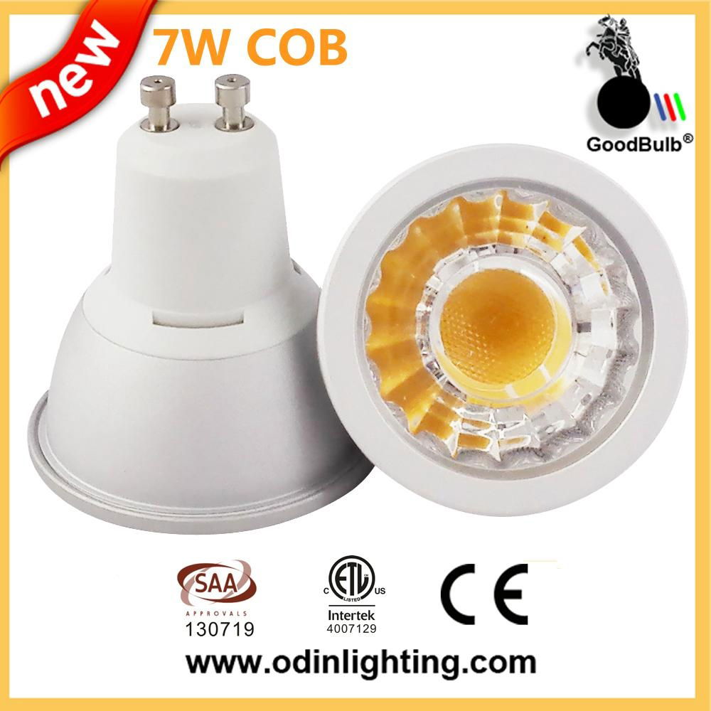 2015 NEW module, 7 Watts Dimmabe GU10 LED light bulbs 