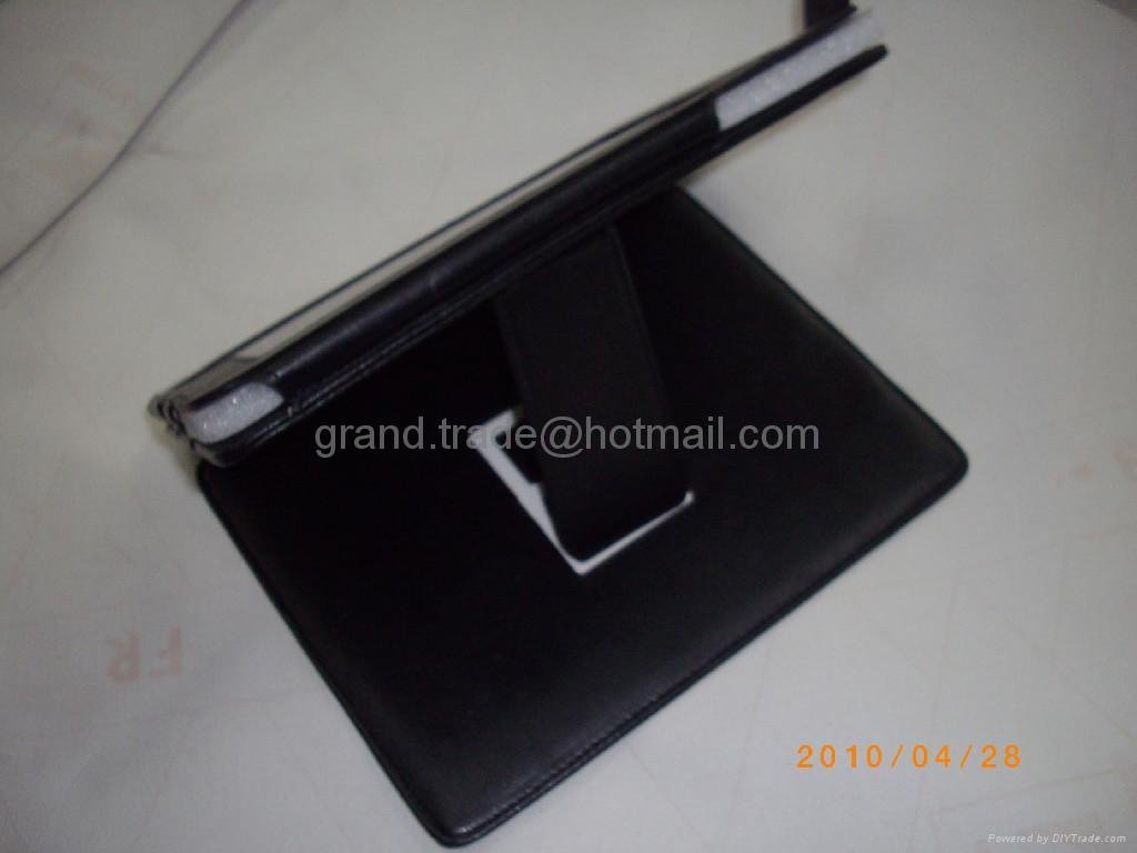 Leather case for IPAD with stand 3