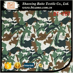 Reliable quality cotton camouflage printing fabric BT-107