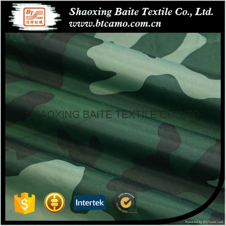 PVC Coated polyester camouflage fabric for garments BT-157 4