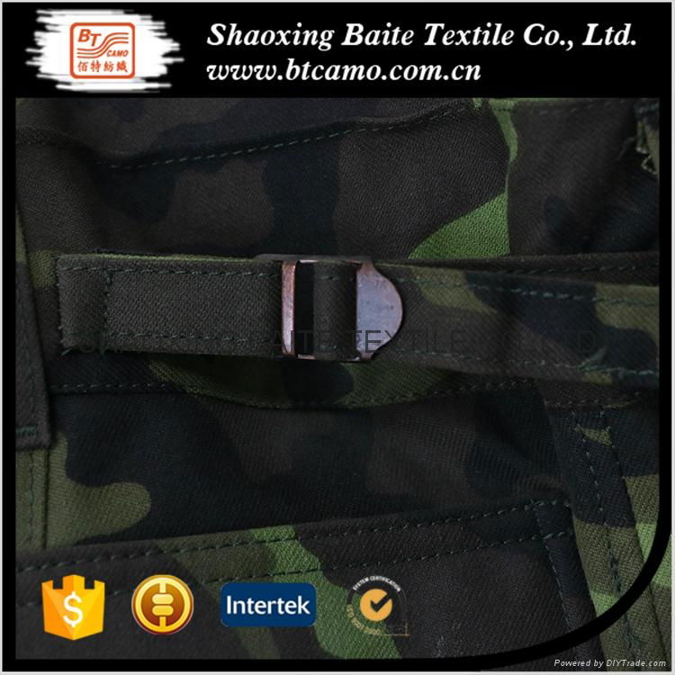 Customized BDU woodland military camouflage uniform 2