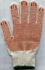 Knitting working gloves