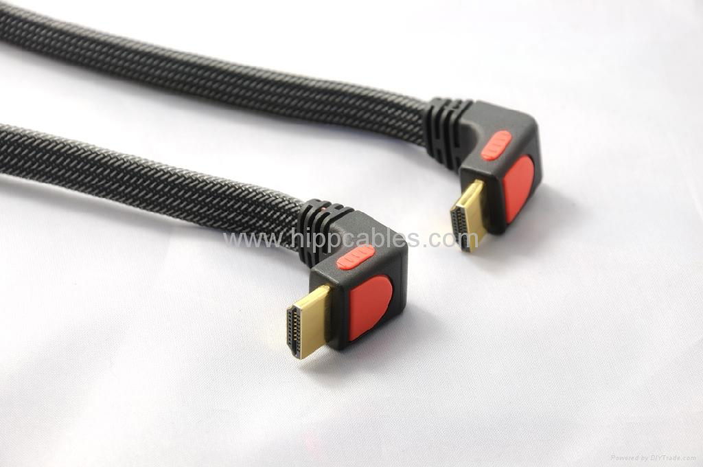 Flat hdmi cable