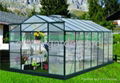 green house, polycarbonate aluminium greenhouse 1