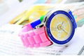 2012 new mix colour plastic watch