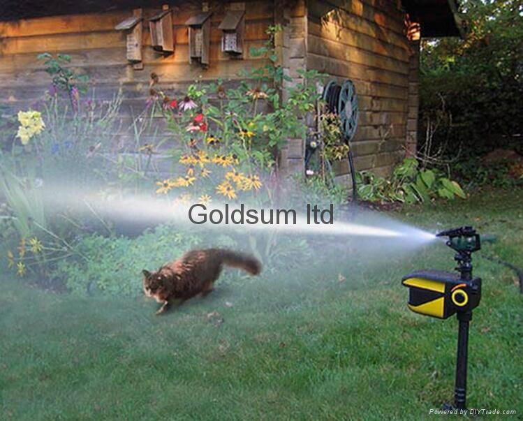 Solar powered Motion Activated Animal Away Sprinkler, Water Jet Blaster Animal P 2