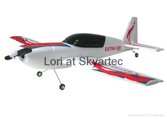 Model airplane Mini Extra300 and parts from SKYARTEC RC 4