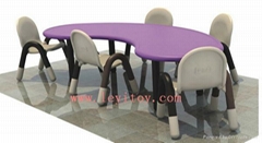 kindergarten table and chair