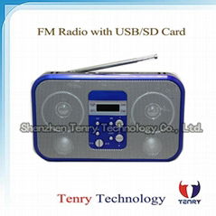 FM Radio Factory Direct Sale Good Qualityo Portable Radio Digital Radio Radio FM