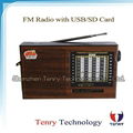 Rechargeable Radio with USB/SD Function